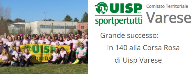 Grande successo: in 140 alla Corsa Rosa di Uisp Varese
