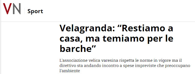 Velagranda “Restiamo a casa, ma temiamo per le barche”