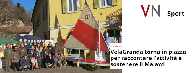 VelaGranda torna in piazza per raccontare l’attività e sostenere il Malawi