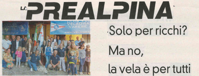 Vento in poppa per l'ottavo anno di VelaGranda