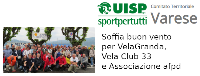 Soffia buon vento per Velagranda, Vela Club 33 e Associazione Afpd