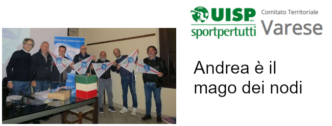 Andrea è il mago dei nodi