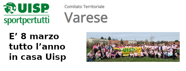 E’ 8 marzo tutto l’anno in casa Uisp
