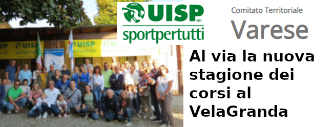 Al via la nuova stagione dei corsi al VelaGranda