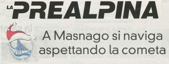 A Masnago si naviga aspettando la cometa