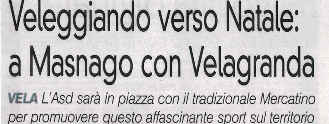 Veleggiando verso il Natale