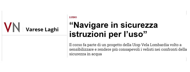 Navigare in sicurezza istruzioni per l'uso